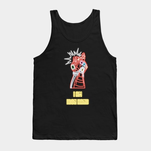 Iron Hand Tank Top by AndyDesigns